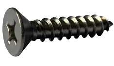 8 X 2" Type AB Self Tapping Sheet Metal Screws Flat Head Phillips Drive 18/8 Stainless Steel (1250/Pkg.) Markdown
