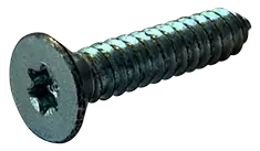 Direct From Factory 8 X 3/4" Type AB Self Tapping Sheet Metal Screws Flat Head Six Lobe Drive Steel Zinc & Bake (8000/Pkg.)