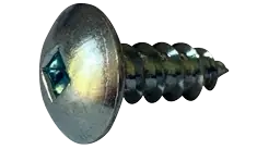 6 X 1-1/4" Type A Self Tapping Sheet Metal Screws Pan Head Square Drive Steel Zinc & Bake (7000/Pkg.) Sale