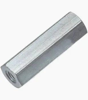 3/16" AF X 4-40 X 5/16" Hex Female-Female Standoffs Nickel Brass (250 / Pkg.) While Supplies Last