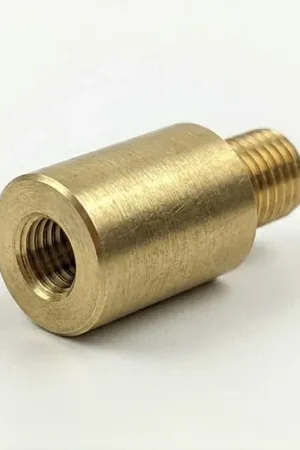 .156" OD X 1/8" Swage Standoffs 2-56 Thread 1/16" Panel Nickel Brass (250 / Pkg.) Price Cut