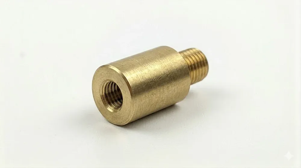 Special Discount 3/8" OD X 1/2" Swage Standoffs 10-32 Thread 1/16" Panel Electro Tin Brass (250 / Pkg.)