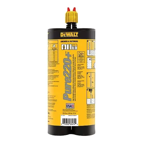 20.5 oz (610ml) DeWalt Pure220+ 1 1 DFC114121 (12/Pkg.) Big Sale