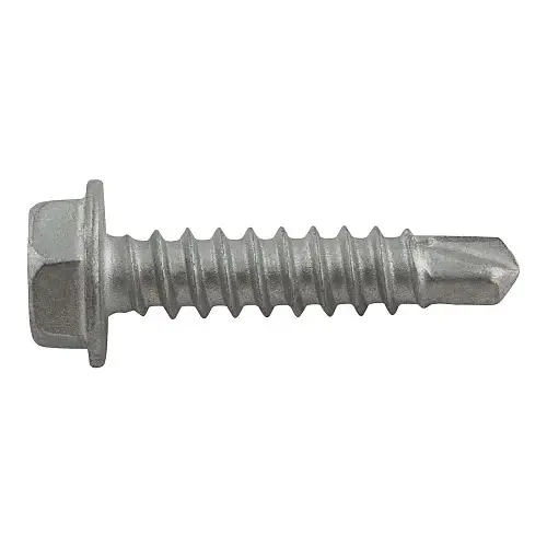 12-14 X 1-1/4" DeWalt Self-Drilling Screws Hex Washer Head Point Type 3 Carbon Steel DFSEDB782 (3000/Pkg.) Limited Offer