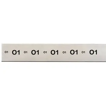 Markdown 1/2" X 2 1/2" X 18" Starrett Oversize Precision Ground Flat Stock AISI O-1 Oil Hardened Steel 57020