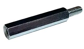 1/4" AF X 4-40 X 1-1/4" Hex Male-Female Standoffs Steel Zinc Plated (200 / Pkg.) Limited Time