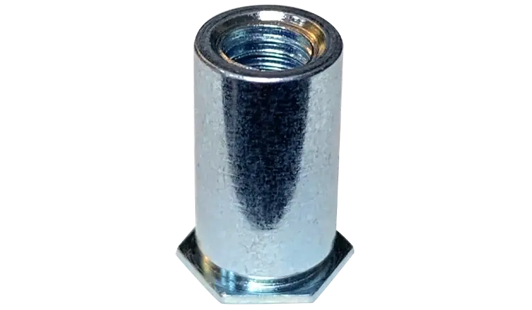 4-40 X 11/16" Self-Clinching Standoffs Blind Threads Hardened Steel Heat Treated Zinc & Bake Plated (1000 / Pkg.) Top Rated