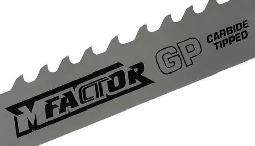 1" X .035" 2/3 TPI M-Factor GP Carbide Tipped Band Saw Blade (125 ft / Coil) MK Morse ZCTGGP23 Instant Buy