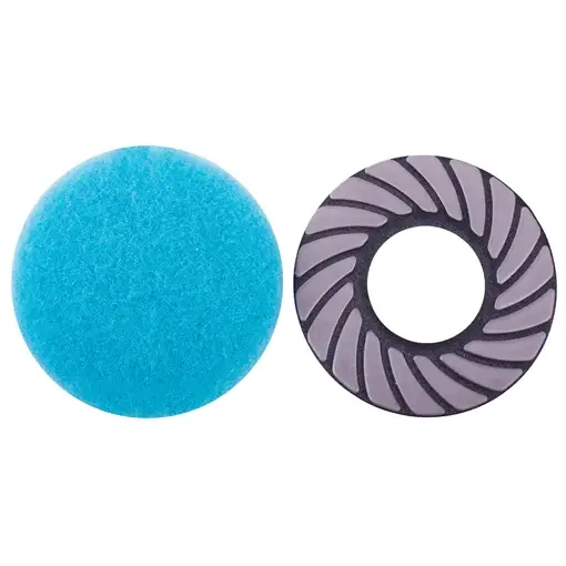 Diamond Vantage VELCROPAD07 7" Velcro Polishing Pad Dual-PURPOSE RESIN PADS One Day Deal