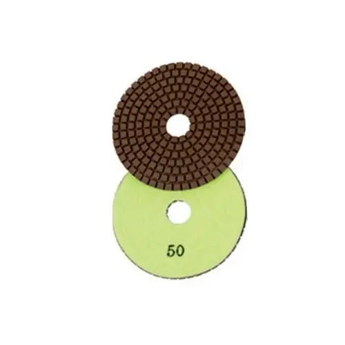 Factory Price Diamond Vantage S-4WPP-50 4" Standard Polishing Pad 50 Grit STANDARD WET PADS