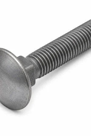 3/8-16 X 1-1/4" Carriage Bolts Fully Threaded A307 Grade A Zinc Plated Steel (200 / Pkg.) Latest