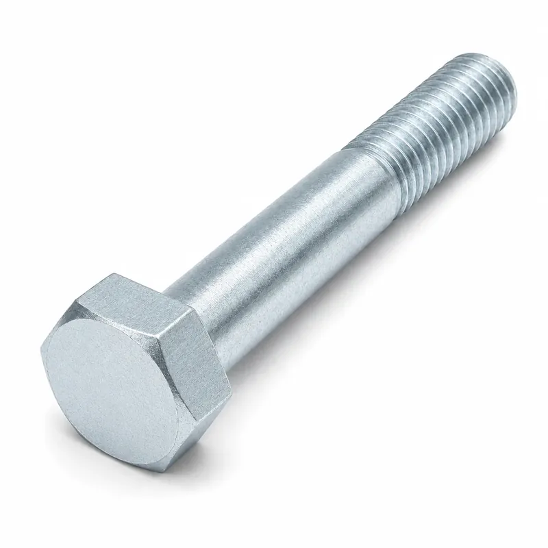 5/8-11 X 3-1/2" Heavy Hex Cap Screws USA Made A307 Grade B Steel Zinc Plated Partially Threaded (100 / Pkg.) Best Seller