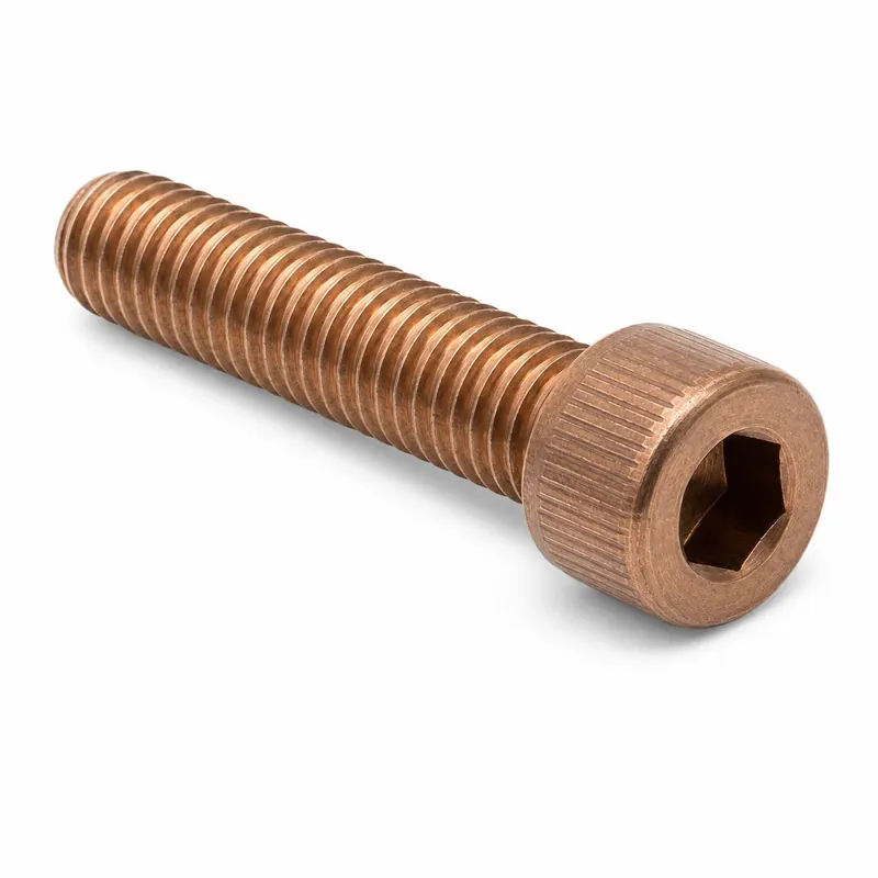 Holiday Sale 10-24 X 3/8" Socket Cap Screws Hex Socket Drive Fully Threaded Silicon Bronze (100 / Pkg.)