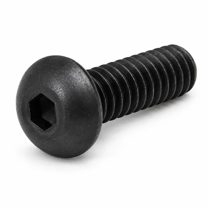 Seasonal Sale HOLO-KROME 64032 10-24 X 5/8" Socket Cap Screws Button Head Hex Socket Drive Alloy Steel Thermal Black Oxide (100 / Pkg.)