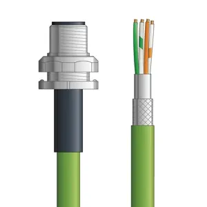 PB4110117F02 - LAPP UNITRONIC® PROFIBUS Cordsets 24 AWG / 1 pair Bus - Violet Polyurethane (PUR) - Wire Leads / D-sub Node connectors - 2m Direct From Factory