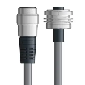 DN4110017F05 - LAPP UNITRONIC® DeviceNet Cordsets 14 & 18 AWG / 1 + 1 pair Bus - Gray PVC - 7/8 in Male / 7/8 in Female Bulkhead connectors - 5m Discount
