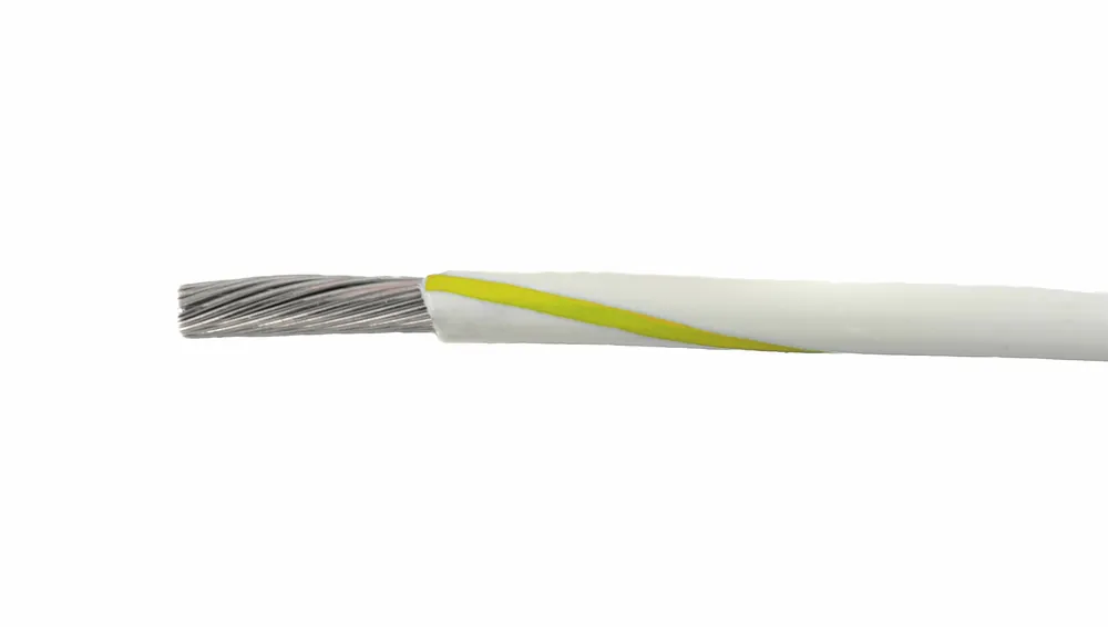 Popular 1854 WY001 - Alpha Wire MIL-W-16878E/1/Type B/MIL-W-76B/Type LW PVC Hook-Up/Lead Wire - 24 AWG - 7/32 Stranded Conductor - Tinned Copper - 600V - White/Yellow - 1000ft