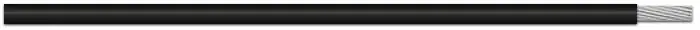 Weekend Sale 3051 BK001 - Alpha Wire UL 1007/UL 1569 PVC Hook-Up/Lead Wire - 22 AWG - 7/30 Stranded Conductor - Tinned Copper - 300V - Black - 1000ft