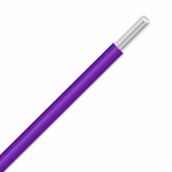 781601 VI001 - Alpha Wire UL 1015/UL 1230 PVC Hook-Up/Lead Wire - 16 AWG - Solid Conductor - Tinned Copper - 600V - Violet - 1000ft Best Seller