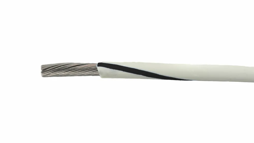 Low Price 1858/19 WB001 - Alpha Wire MIL-W-16878E/1 PVC Hook-Up/Lead Wire - 16 AWG - 19/29 Stranded Conductor - Tinned Copper - 600V - White/Black - 1000ft