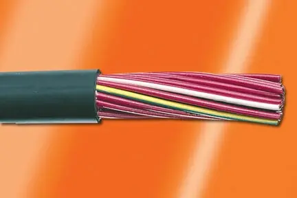 Place Order Alpha Wire Industrial Series F Continuous Flex Control Cable - 18 AWG 17 Conductor - Unshielded - Black