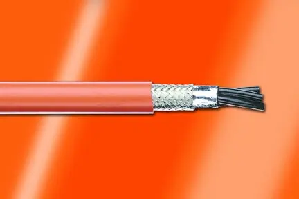 Seasonal Sale Alpha Wire ALPSF61223CY OR001 Industrial Series SF Servo Cable - 10 AWG, 4 Condcutor - Orange