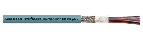 11139613 - LAPP UNITRONIC® FD CP Plus A Data, Signal & Control Cable - 24 AWG/10 Conductor - Gray Express Delivery