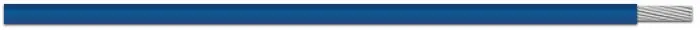 Bargain UL 1061 PVC Hook-Up/Lead Wire - 22 AWG Stranded Conductor - Dark Blue - 7 Strand