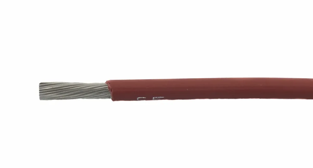 Markdown Alpha Wire EcoWire® Hook-Up/Lead Wire - 20 AWG 10 Stranded Conductor - Tinned copper - 600V - Brown - 1000 ft