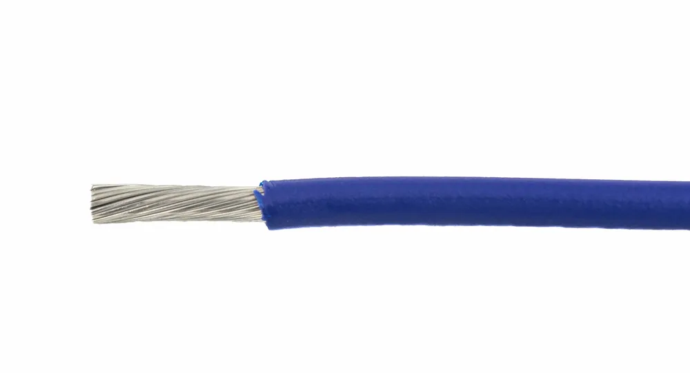 Alpha Wire EcoWire® Hook-Up/Lead Wire - 12 AWG 65 Stranded Conductor - Tinned copper - 600V - Dark Blue - 100 ft Exclusive Offer