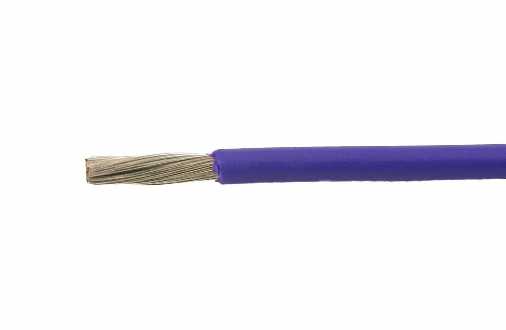 Get Yours Alpha Wire EcoWire® Hook-Up/Lead Wire - 12 AWG 65 Stranded Conductor - Tinned copper - 600V - Violet - 1000 ft