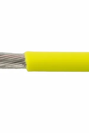 Alpha Wire EcoWire® Plus Hook-Up/Lead Wire - 14 AWG 19 Stranded Conductor - Bare copper - 300V - Yellow - 1000 ft Bargain