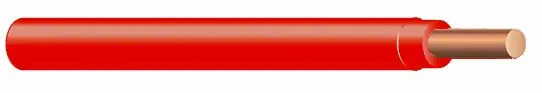 TFN Building Wire - 18 AWG - Red - Solid Conductor Low Price