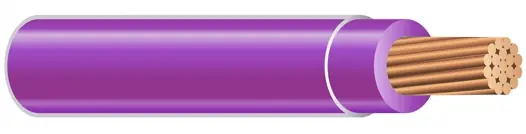 Limited Offer THHN Building Wire - 14 AWG - Violet - Stranded Conductor