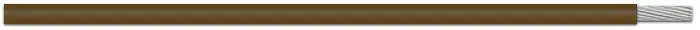 UL 1007/1569/TR-64 PVC Hook-Up/Lead Wire - 16 AWG 26 Strand - Brown Buy Direct