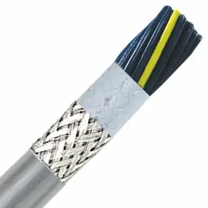 Secure Checkout 601604CY - LAPP ÖLFLEX® 190CY Shielded Multiconductor Cable - 16 AWG 4 Conductor - Gray
