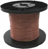 Holiday Sale NEMA HP-3 / M16878 / Type EE / UL 1180 Hook-Up Wire - 24 AWG 19 Strand - Brown