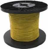 Fan Favorite NEMA HP-3 / M16878 / UL 1371 / Type ET Hook-Up Wire - 22 AWG 19 Strand - Yellow