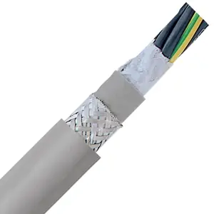 0027607 - LAPP ÖLFLEX® FD 855 CP Shielded Multiconductor Cable - 20 AWG 5 Conductor - Gray Flash Sale
