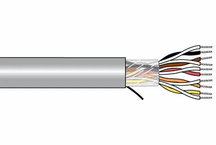 Express Delivery Alpha Xtra-Guard®1 Unshielded Multipair Cable - 24 AWG 5 Pair - Slate - 300V - 1000 ft