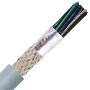 Buy Online 401812CP - LAPP ÖLFLEX® 490 CP Shielded Multiconductor Cable - 18 AWG 12 Conductor - Gray