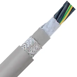 Final Sale 0026253 - LAPP ÖLFLEX® CLASSIC FD 810 CY Shielded Multiconductor Cable - 16 AWG 7 Conductor - Gray