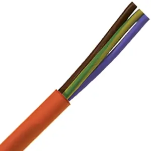 Latest 0046030 - LAPP ÖLFLEX® HEAT 180 SiHF High Temperature Control Cable - Unshielded - 12 AWG 7 Conductor - Red-brown