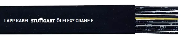 0041048 - LAPP ÖLFLEX® CRANE F Multiconductor Cable - Unshielded - 14 AWG 5 Conductor - Black Authentic