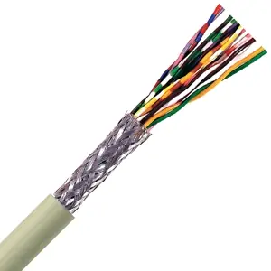 0038802 - LAPP UNITRONIC® LiHCH (TP) Data, Signal & Control Cable - 18 AWG/2 Pair - Gray Premium