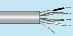 Alpha Essentials Multi-Pair Cable - Foil Shield - 20 AWG 9 Pair - Gray - 300V - 100ft - Alpha M13149 SL005 One Day Deal