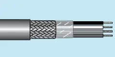 Clearance Alpha Essentials Multi-Conductor Cable - Braid Shield - 16 AWG 2 Conductor - Gray - 600V - 500ft - Alpha 3246 SL002
