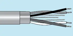 Top Pick OBSOLETE - Alpha Essentials Multi-Pair Cable - Foil Shield - 24 AWG 6 Pair - Gray - 300V - 500ft - Alpha 6076C SL002