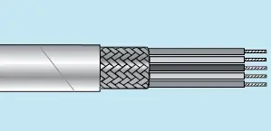 Alpha Essentials Multi-Conductor Cable - Braid Shield - 24 AWG 6 Conductor - White - 600V - 1000ft - Alpha 2821/6 WH001 Place Order
