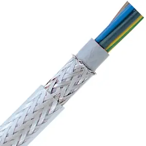 0016101 - LAPP ÖLFLEX® CLASSIC 100 SY Flexible Power and Control Cable - Galvanized steel braid - 12 AWG 2 Conductors - Transparent Affordable